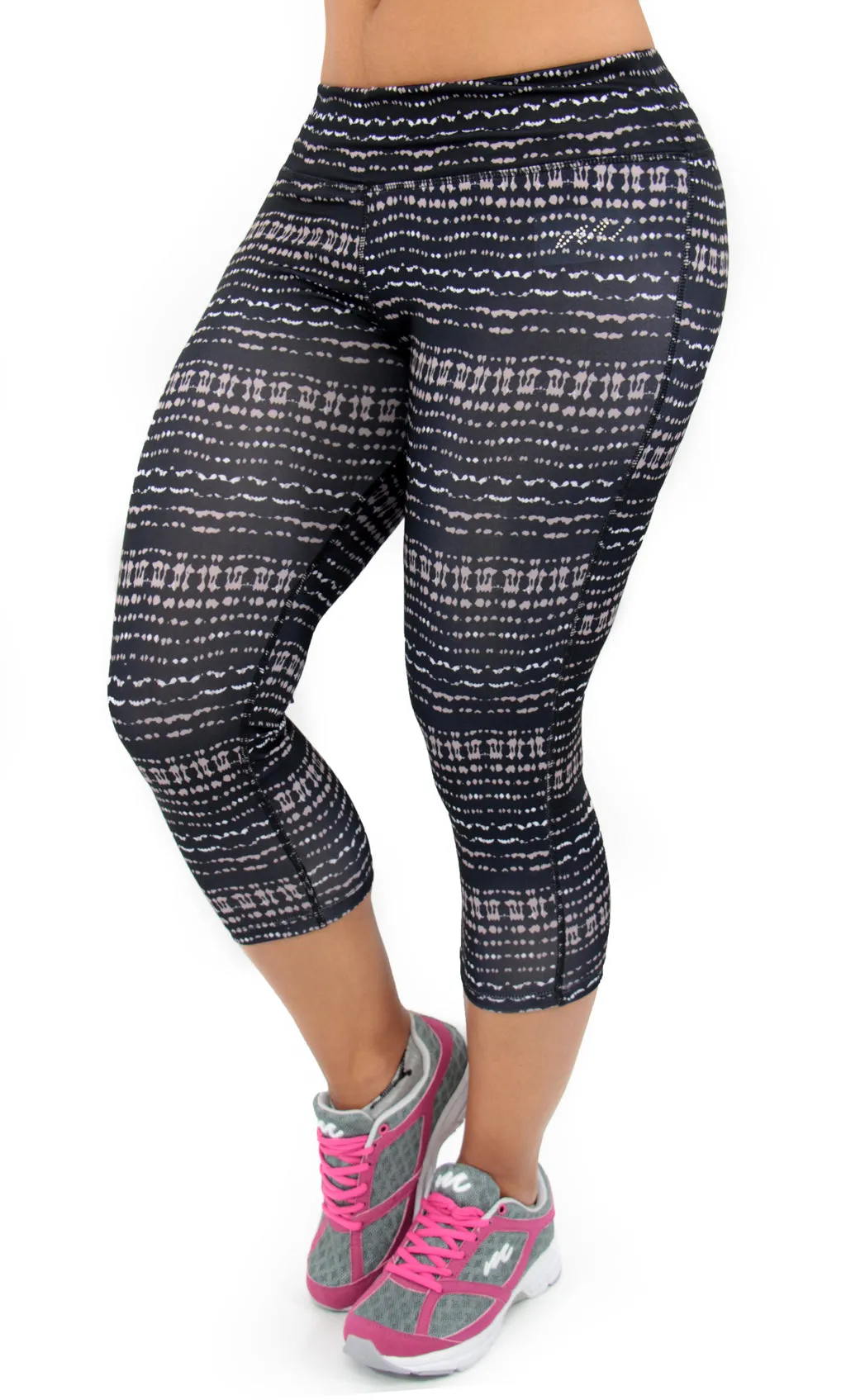 2467 Active Printed Capri Maripily Sportwear