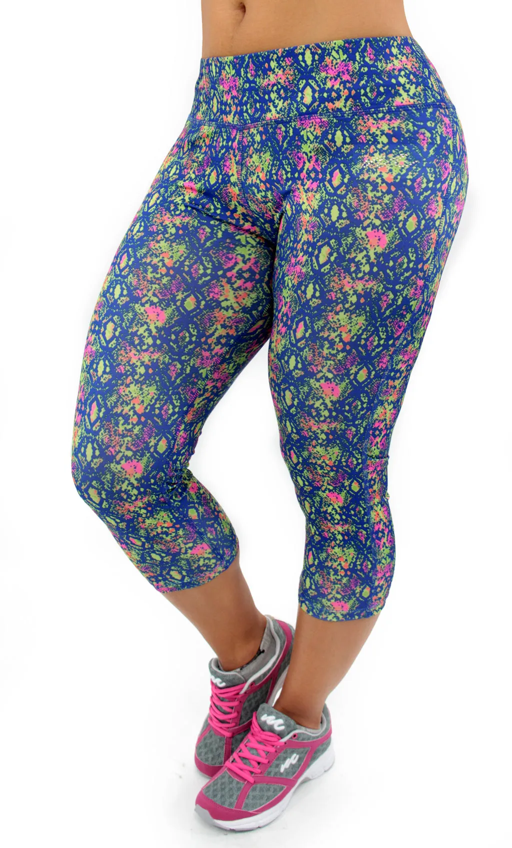 2475 Active Printed Capri Maripily Sportwear