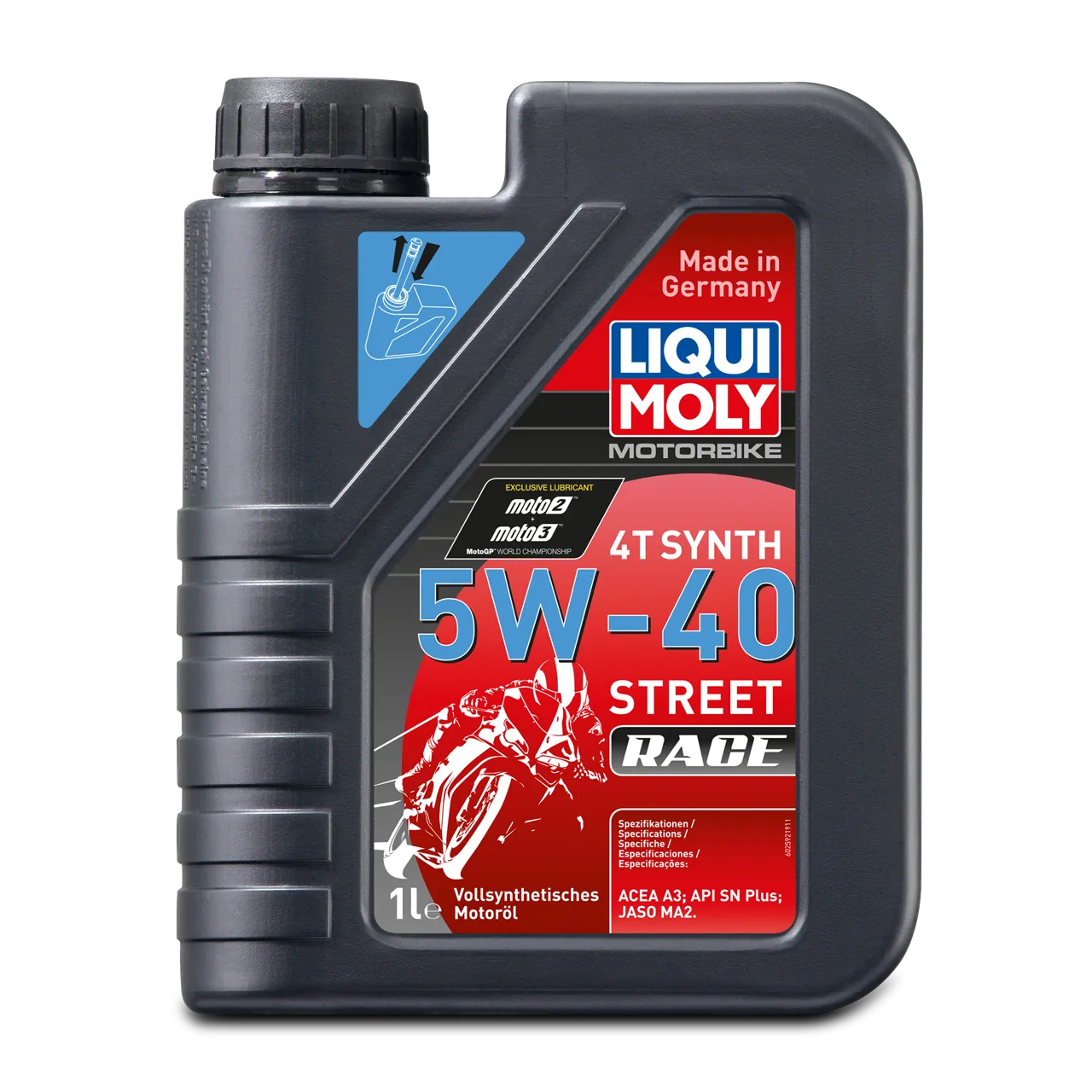 Aceite de Motor LIQUI MOLY Synth Street Race 4T 