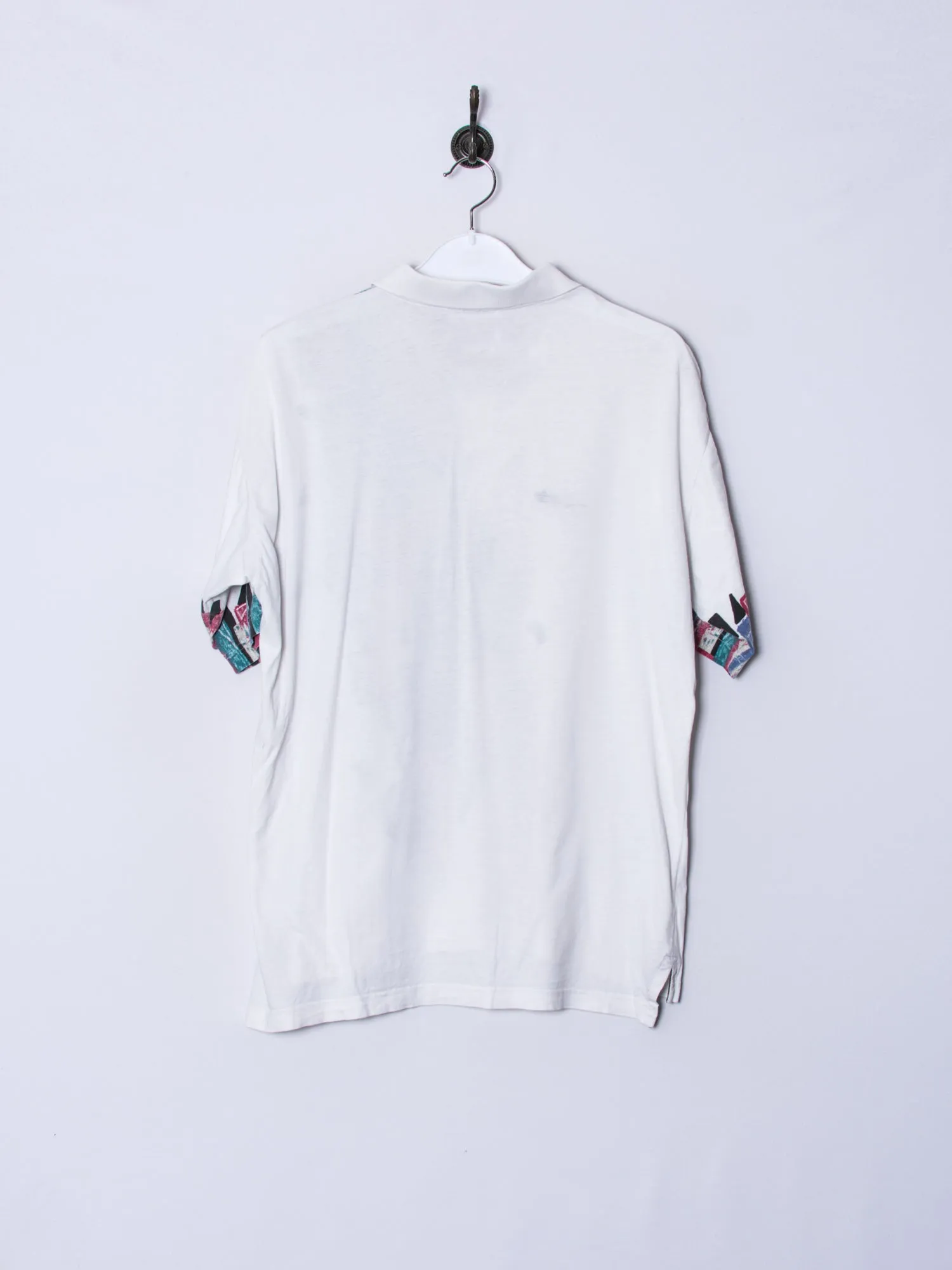 Adidas Originals White Retro Cotton Tee