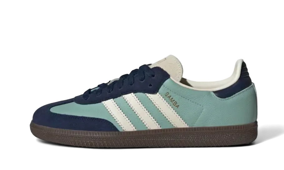 Adidas Samba OG Hazy Green Night Indigo