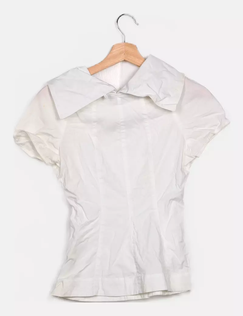 Adolfo Dominguez Blusa blanca casual