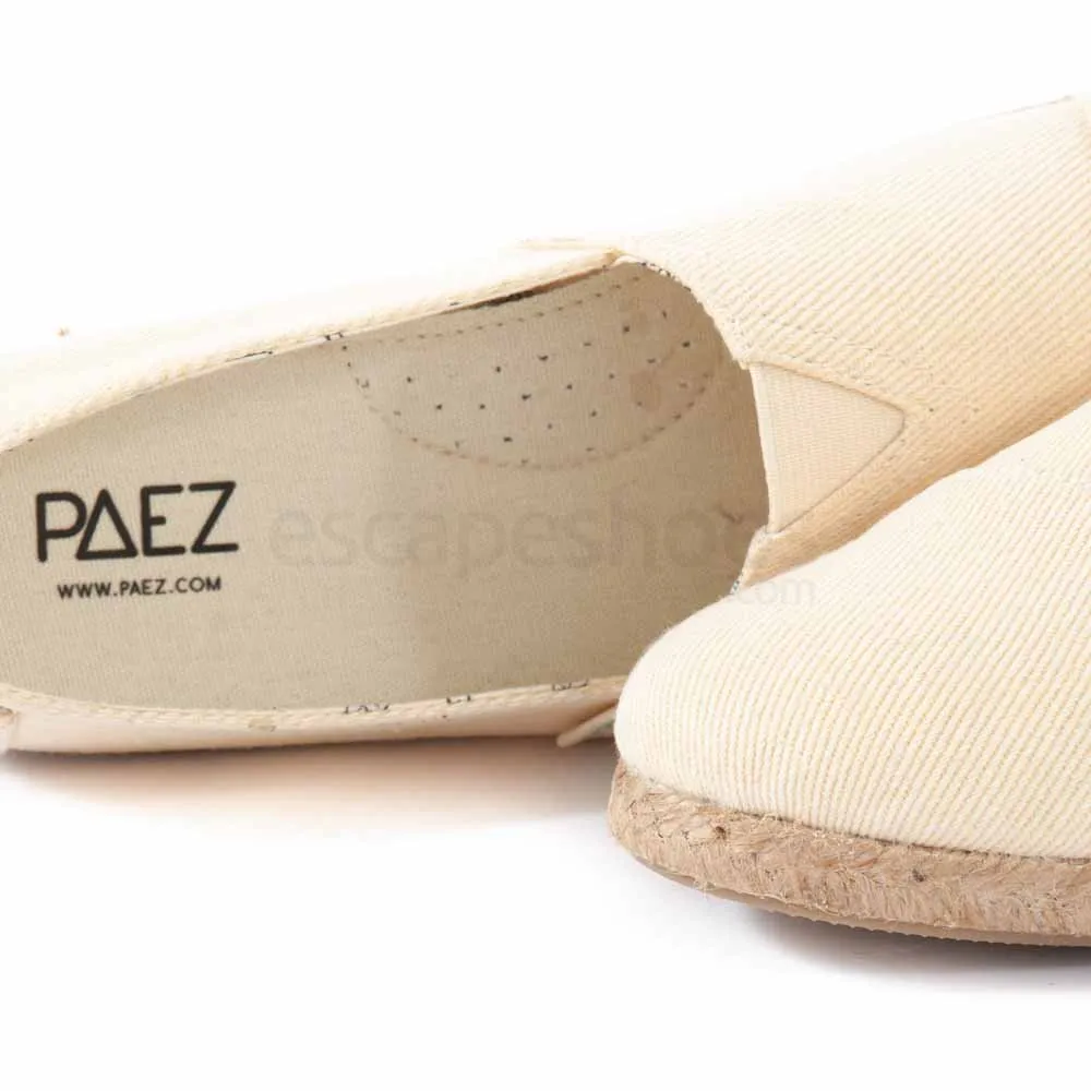 Alpargatas PAEZ Classic Essential Ecru