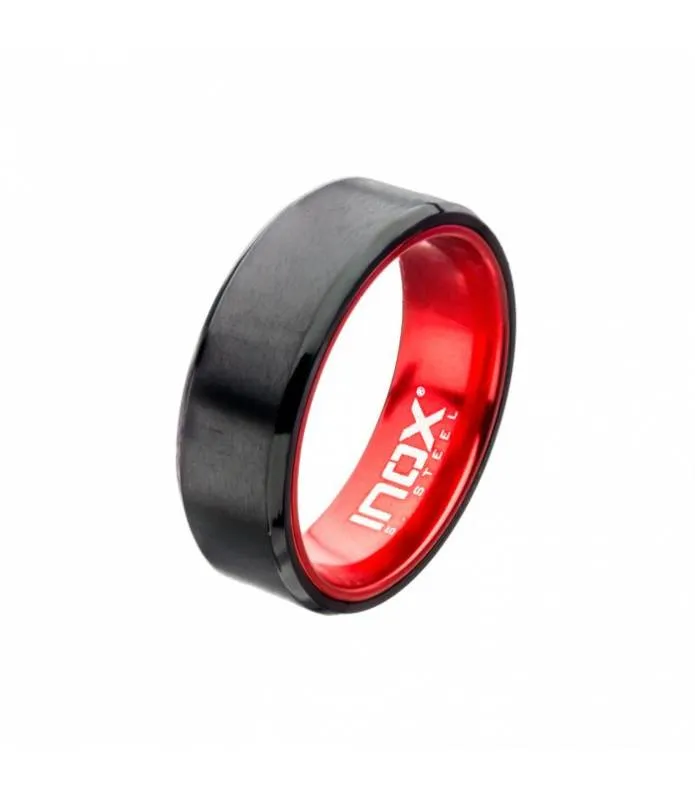 Anillo Aro Plano Aluminio IP Rojo, Acero, Negro Aluminum Flat Ring Red FRALU001R