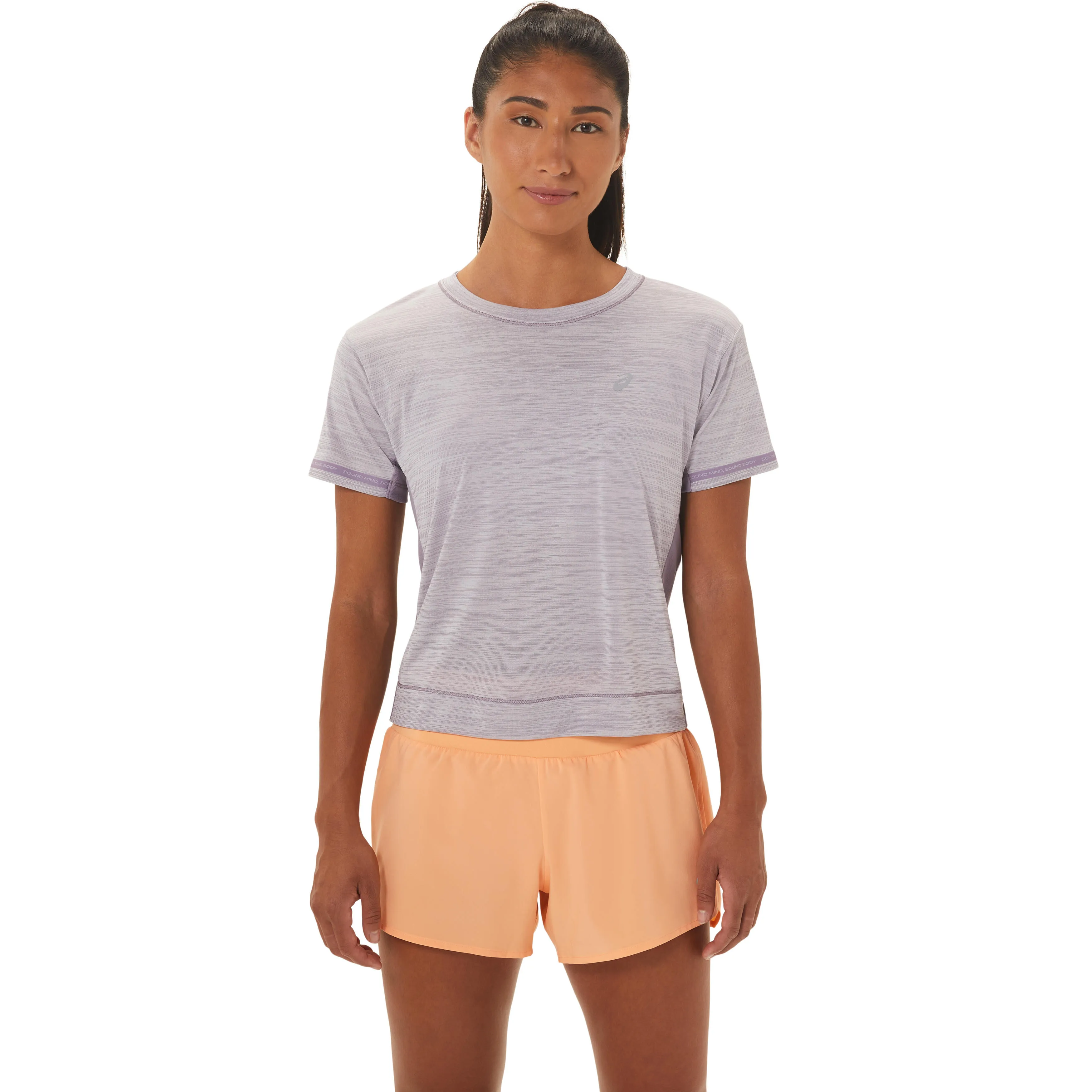 ASICS Race Crop Camiseta De Running Mujeres