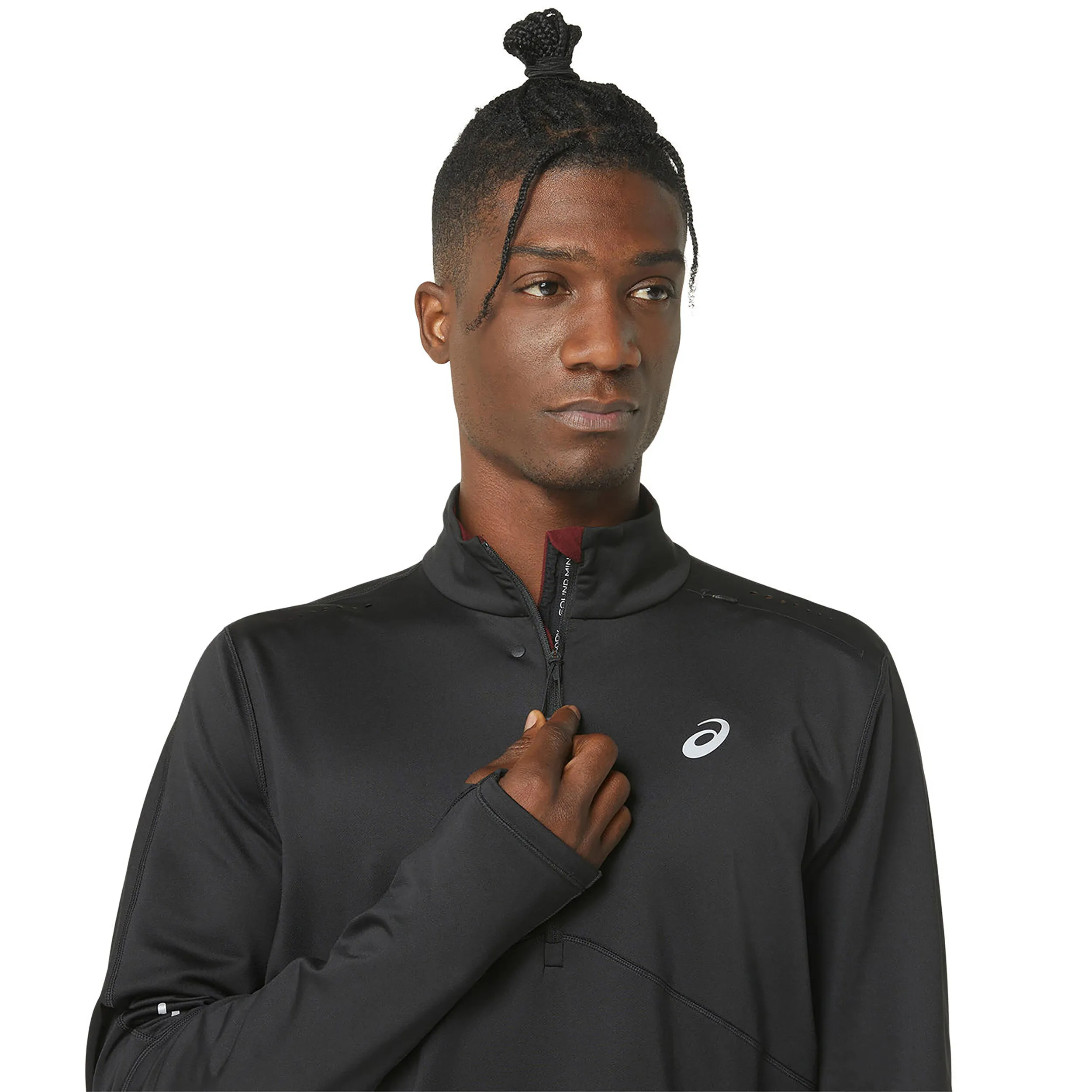 ASICS Winter Run Half-Zip Midlayer Top De Running Hombres