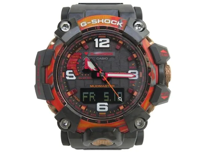 Autre Marque Casio G-Shock 40 Aniversario Flare Red Master of G Mudmaster GWG-2040FR-1AJR 