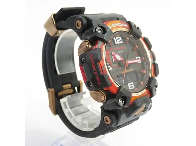 Autre Marque Casio G-Shock 40 Aniversario Flare Red Master of G Mudmaster GWG-2040FR-1AJR 