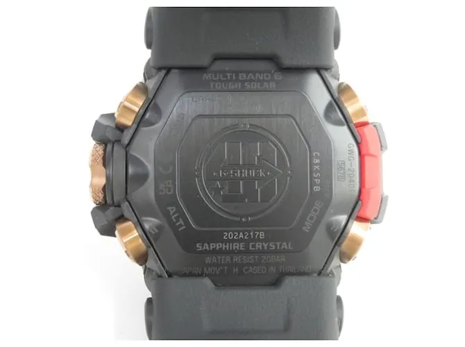 Autre Marque Casio G-Shock 40 Aniversario Flare Red Master of G Mudmaster GWG-2040FR-1AJR 