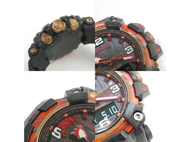 Autre Marque Casio G-Shock 40 Aniversario Flare Red Master of G Mudmaster GWG-2040FR-1AJR 