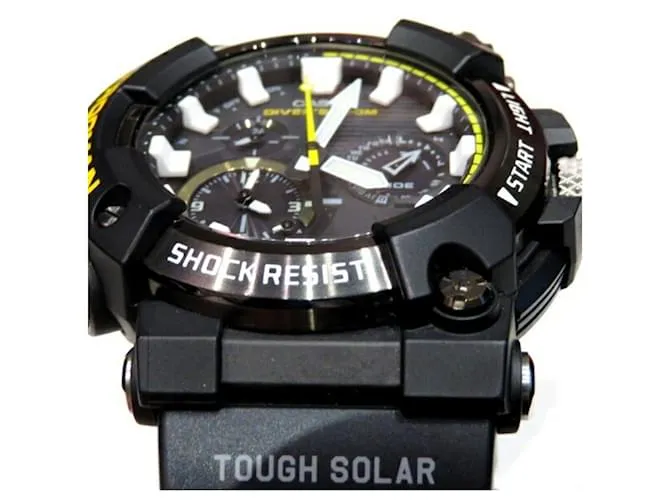 Autre Marque Reloj Solar Radio Casio MASTER OF G FROGMAN GWF-A1000-1AJF 