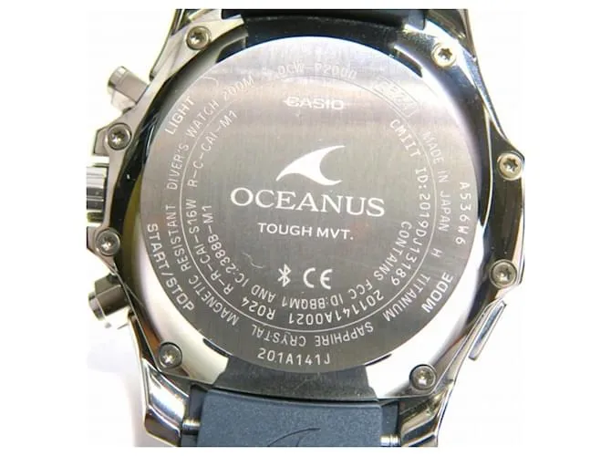 Autre Marque Reloj Solar Radio Casio Oceanus OCW-P2000C-2AJF 