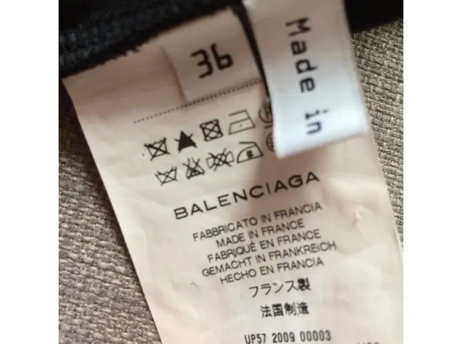 Balenciaga Vestidos Negro 