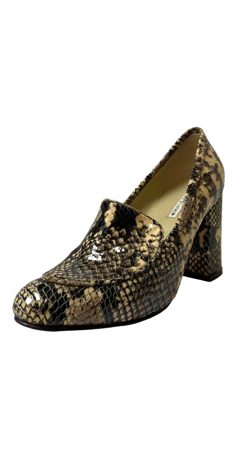 BARBARA BRIONES Zapato Animal Print