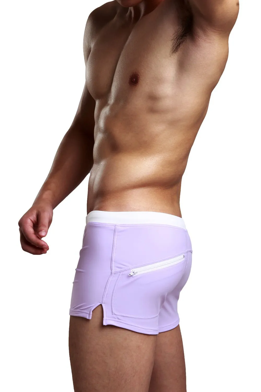 Bañador boxer hombre morado