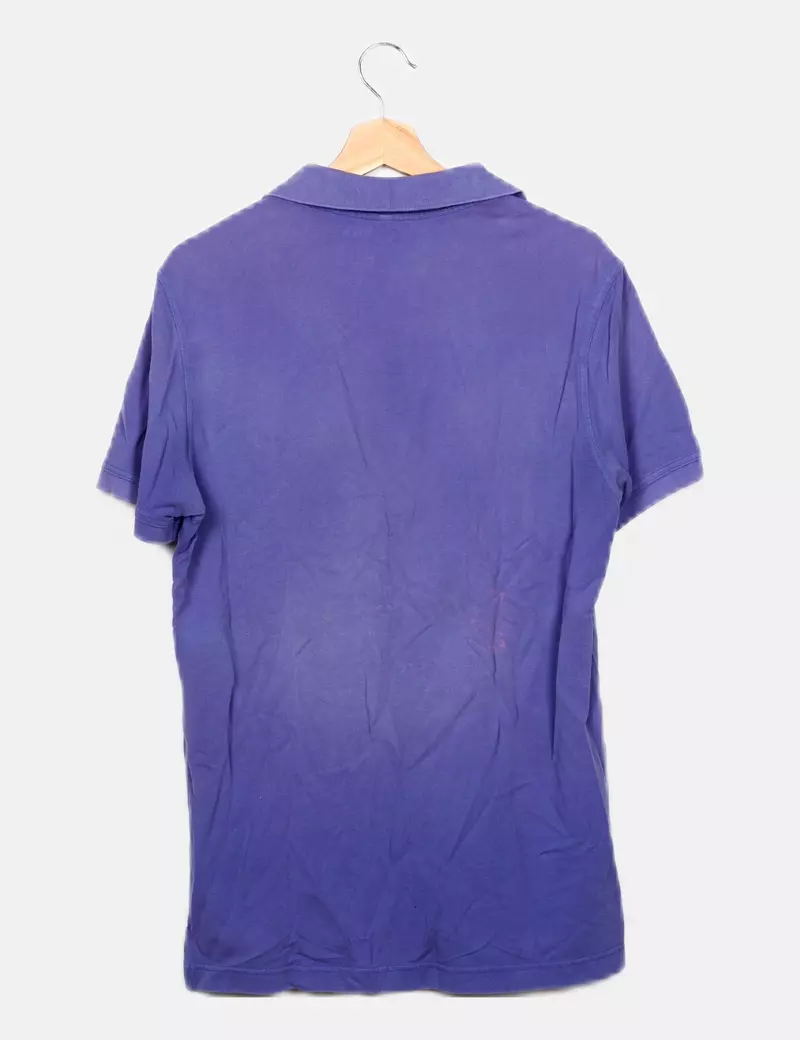 Benetton Polo morado casual