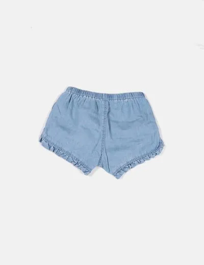 Benetton Short azul denim