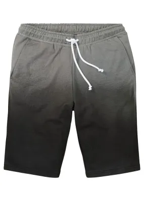 Bermudas de chándal con degradado de color Gris humo-negro