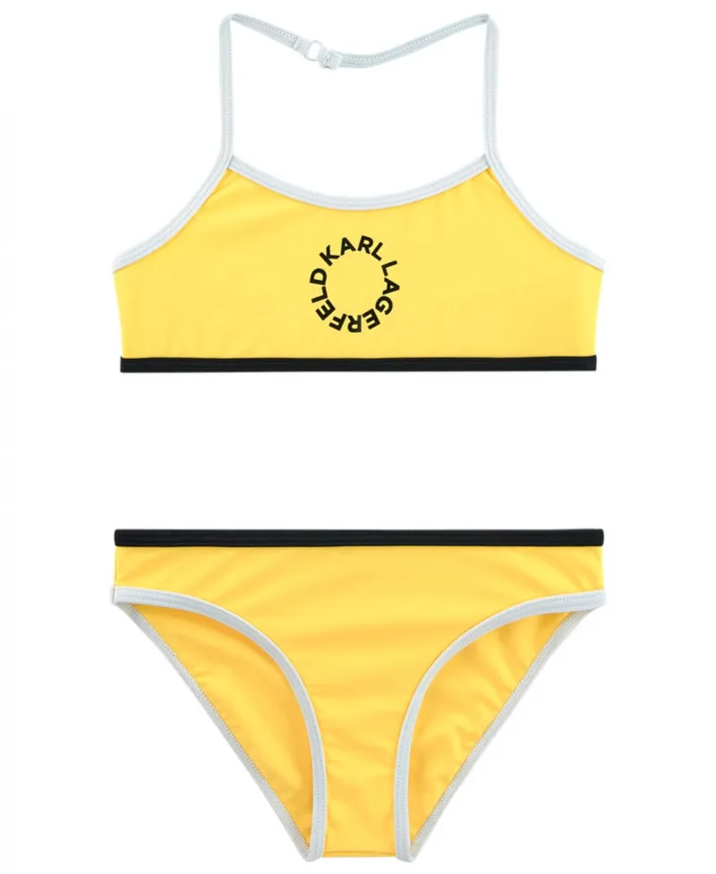 Bikini Niña KARL LAGERFELD Amarillo