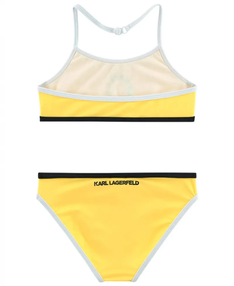 Bikini Niña KARL LAGERFELD Amarillo