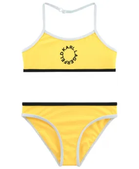 Bikini Niña KARL LAGERFELD Amarillo