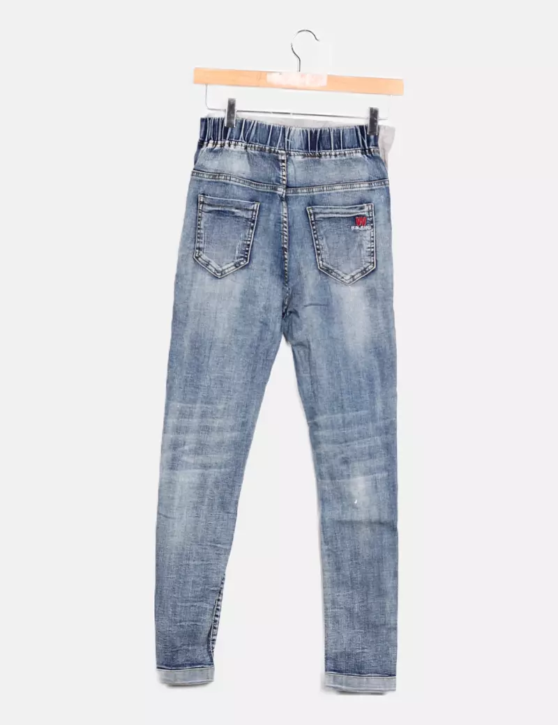 BL Pantalón denim azul