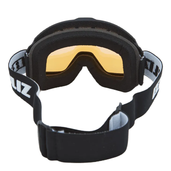 Bliz Active Rave Jr Matt Black W White Logo