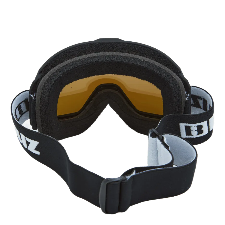 Bliz Active Rave Matt Black W White Logo