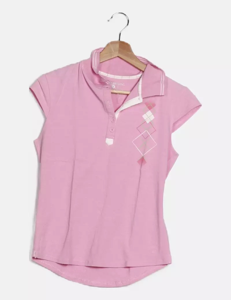 Boomerang Polo casual rosa