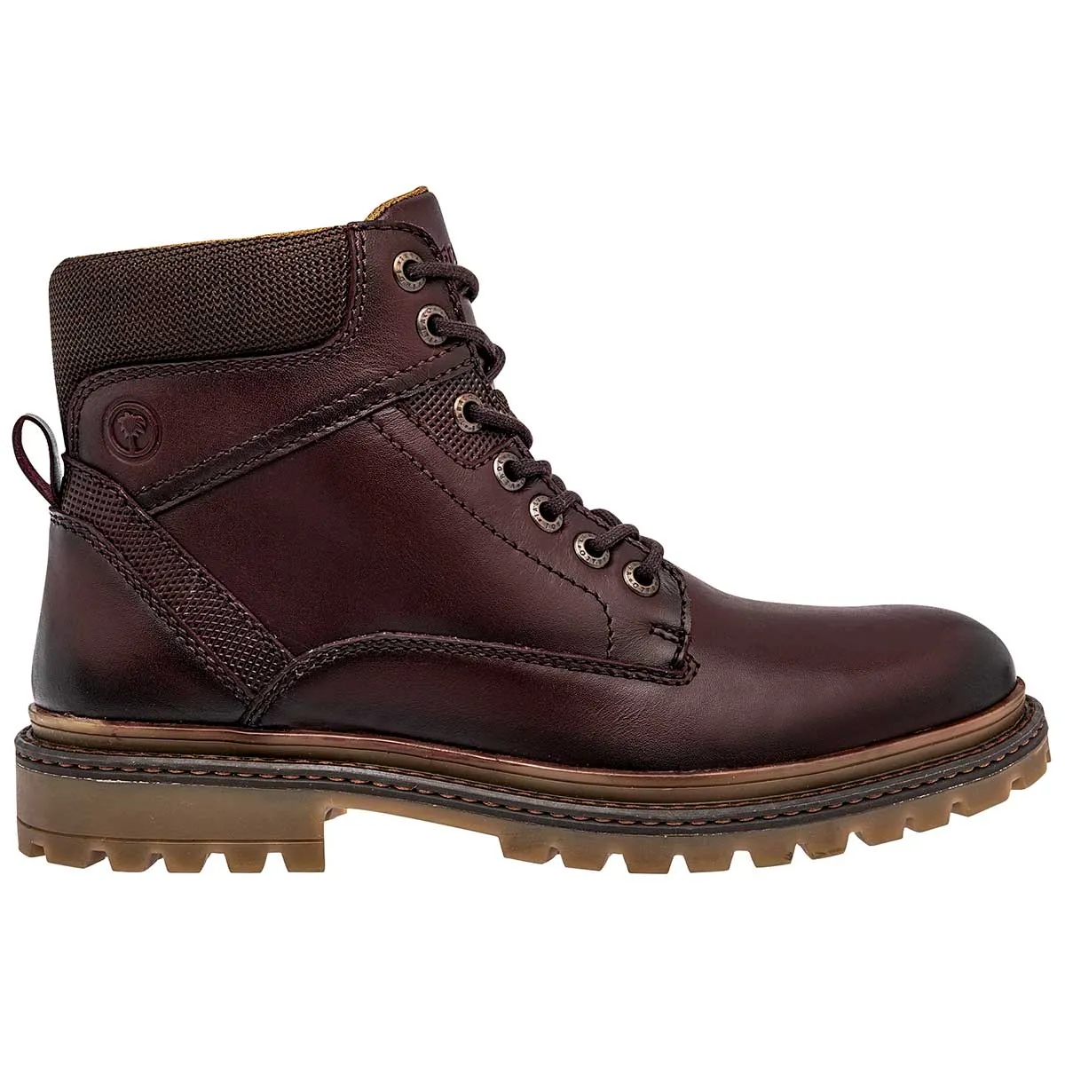 Botas casuales Exterior Piel Color Vino Para Hombre De Verde Tabaco