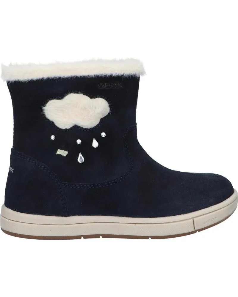 Botas de Niña GEOX B164AB 00022 B TROTTOLA GIRL C4021 DK NAVY