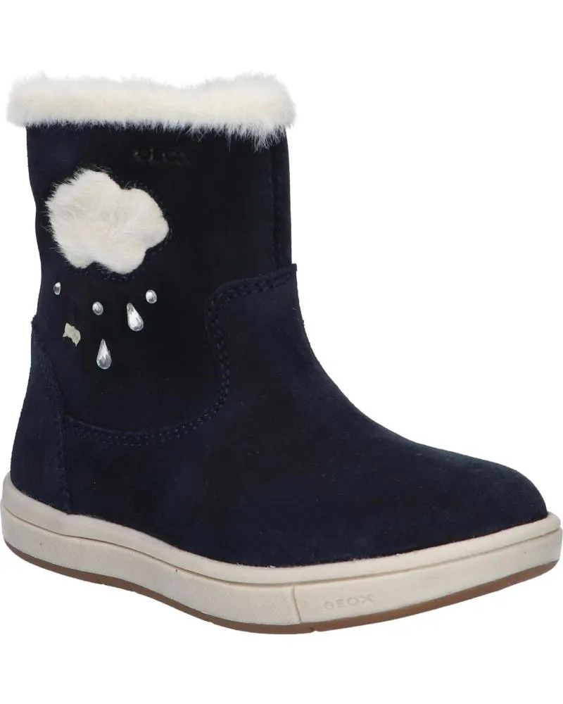 Botas de Niña GEOX B164AB 00022 B TROTTOLA GIRL C4021 DK NAVY