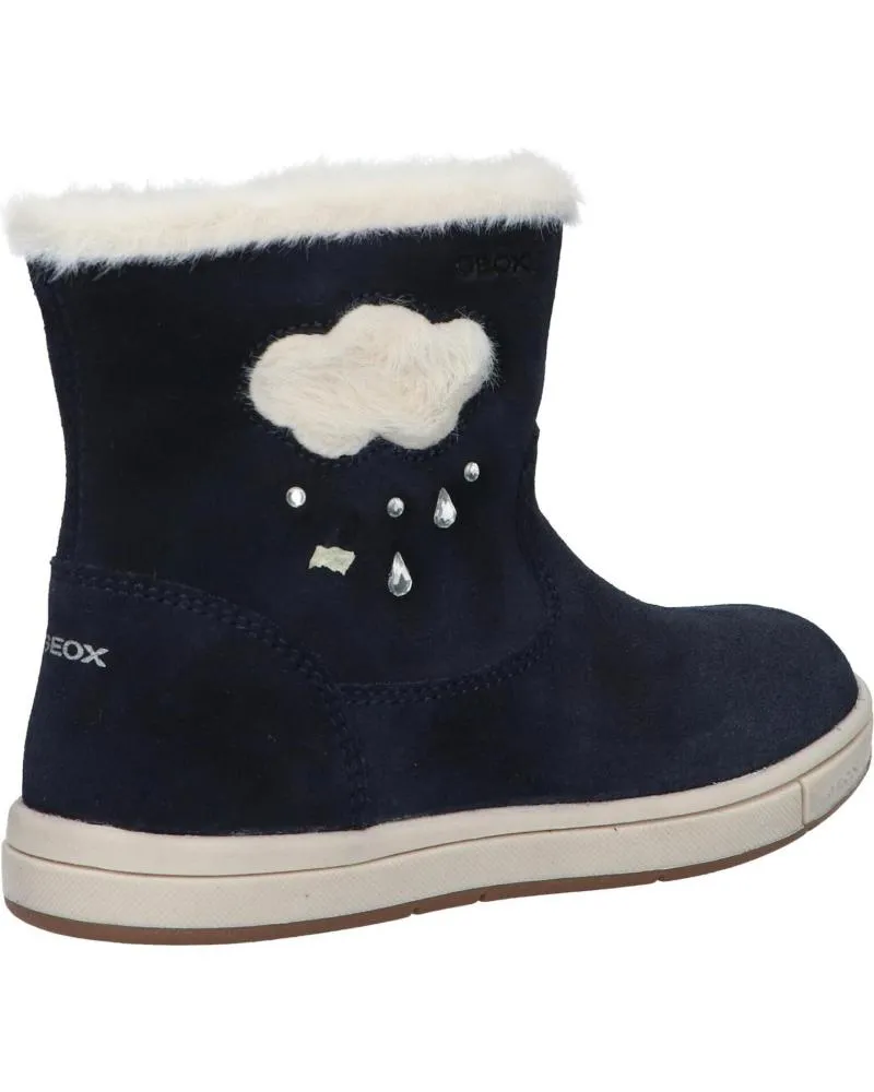 Botas de Niña GEOX B164AB 00022 B TROTTOLA GIRL C4021 DK NAVY