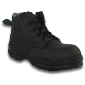 Botas De Trabajo Para Hombre Estilo 0303Su7 Marca Su Favorita Acabado Piel Color Negro