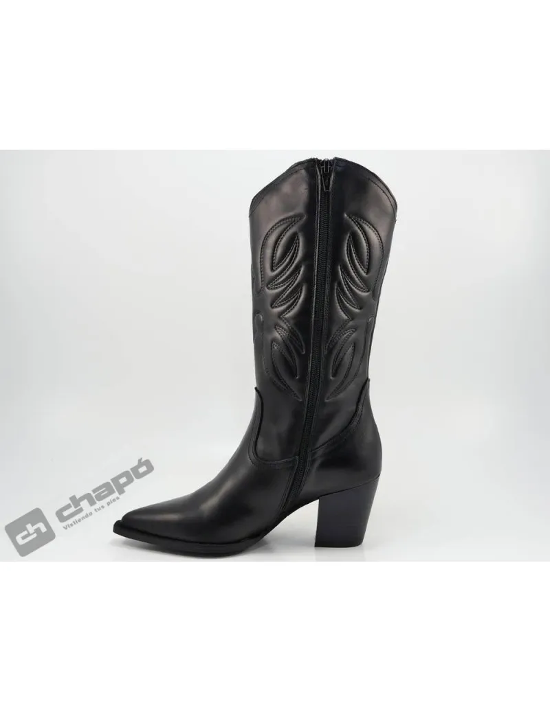 Botas Negro Patricia Miller 6100