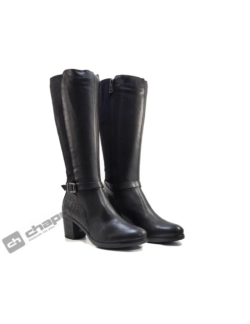 Botas Negro Paula Urban 6-392p