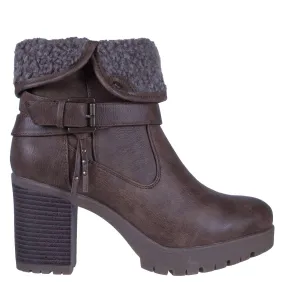 Botin Casual Taco Alto 4fb3122