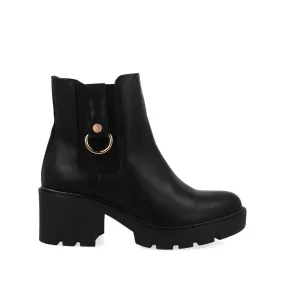 Botin Casual Xxti color Negro para Mujer