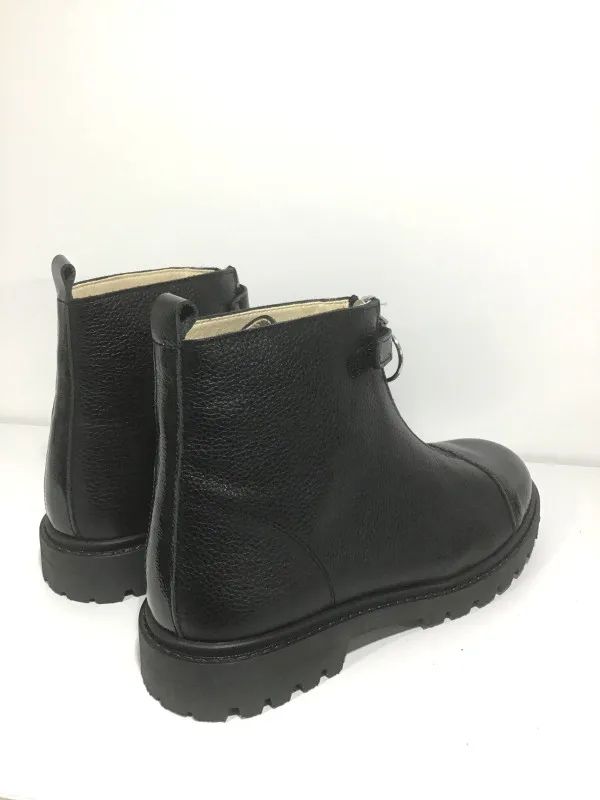 Botin combinado negro