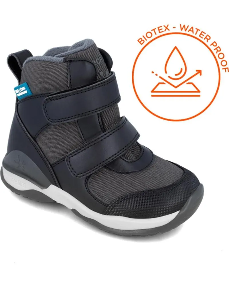 Botines BIOMECANICS  de Niño BOTINES PARA CHICO 241257 WATERPROOF  NEGROA054