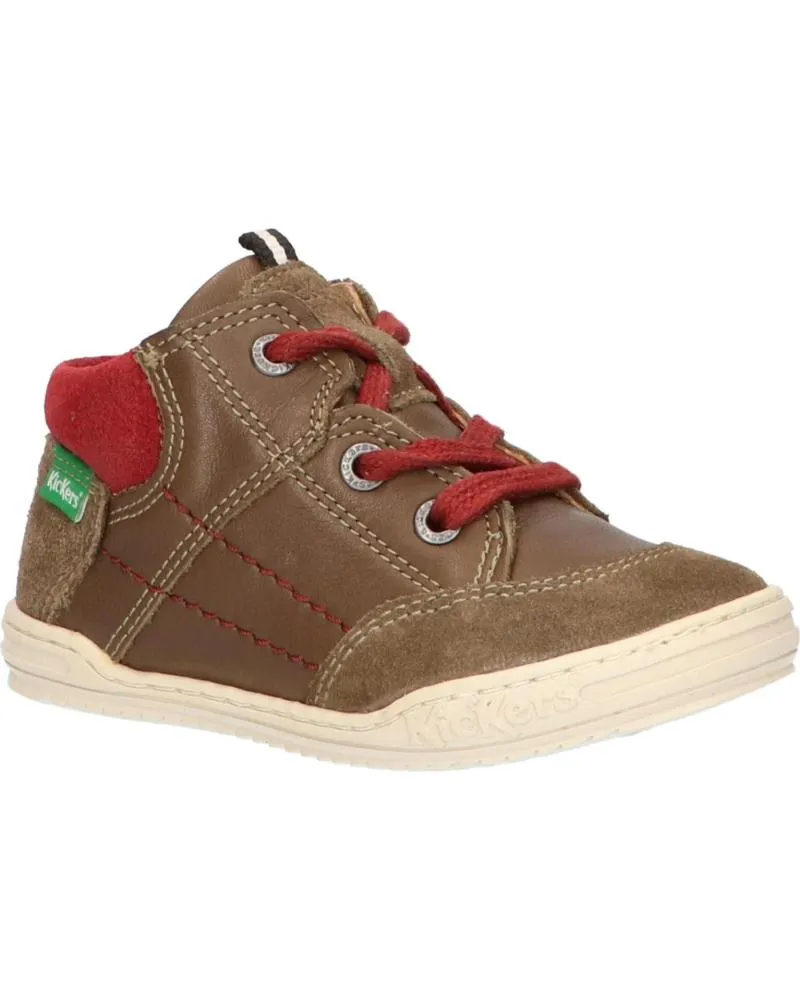 Botines de Niña y Niño KICKERS 735800-10 JAD 20 KAKI