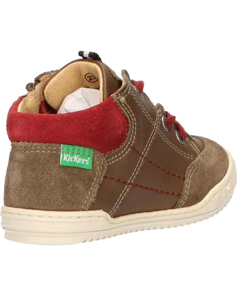 Botines de Niña y Niño KICKERS 735800-10 JAD 20 KAKI