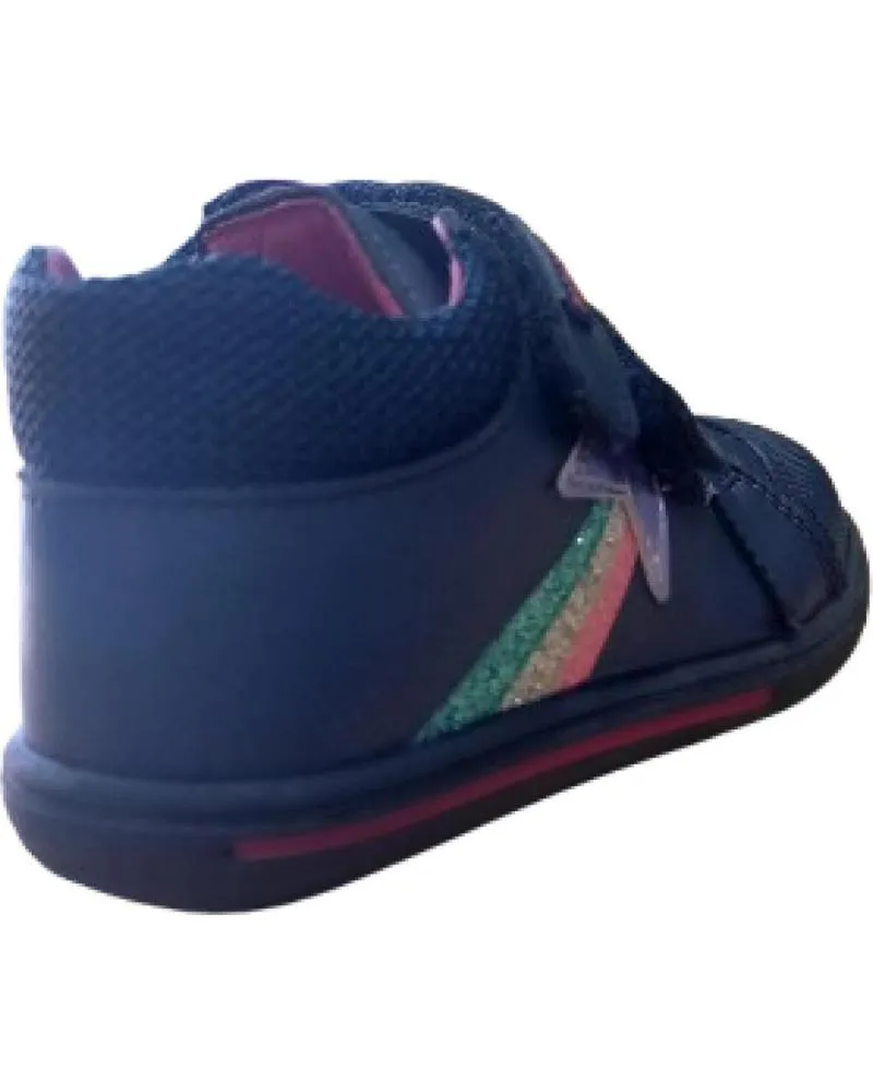 Botines PABLOSKY  de Niña BOTIN DEPORTIVO MOD 019520  AZUL MARINO