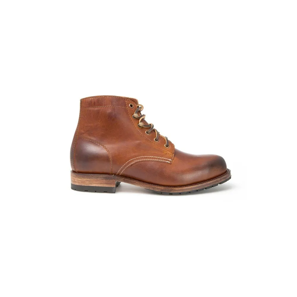 Botín Sendra 10604 Milles Moda para hombre en cuero marrón