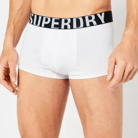 Boxer Para Hombre Trunk Dual Logo Double Pack Superdry 37894