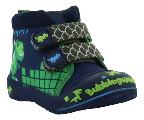 Bubble Gummers Botita Casual Dinosaurio Contactel Niño 87090