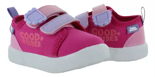 Bubble Gummers Zapato Tenis Moda Casual Contactel Niña 88061