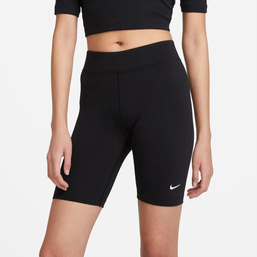 Calza Corta Running Mujer Nike Bike Shorts Negro