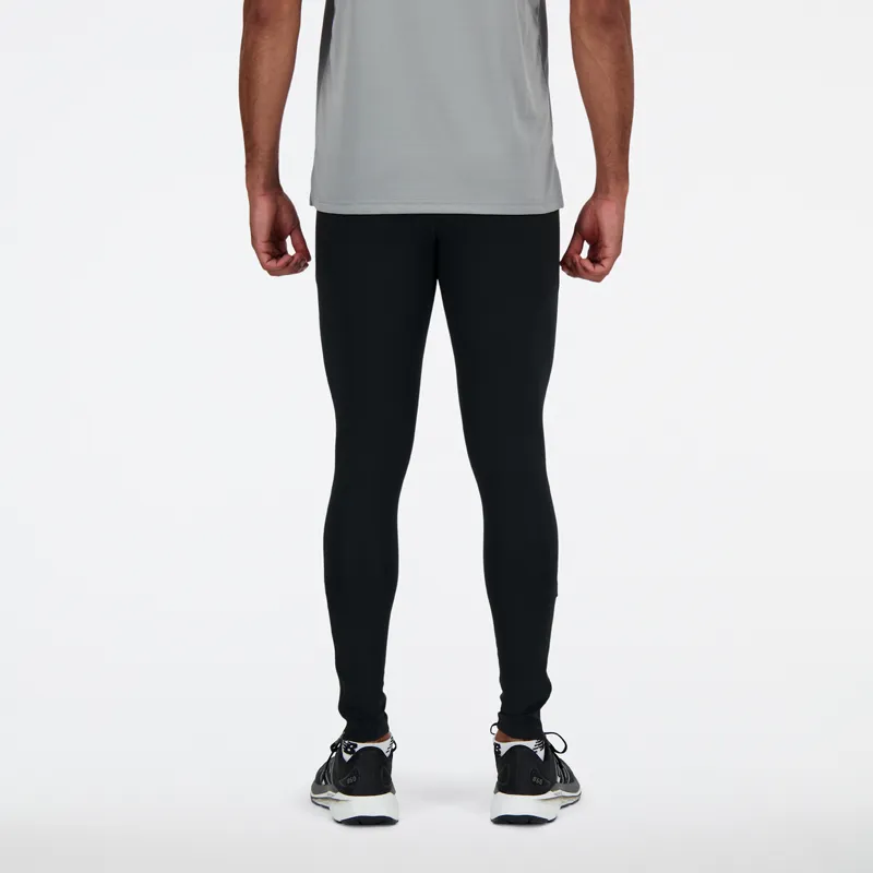 Calza Larga Running Hombre New Balance Sleek Tight Negra