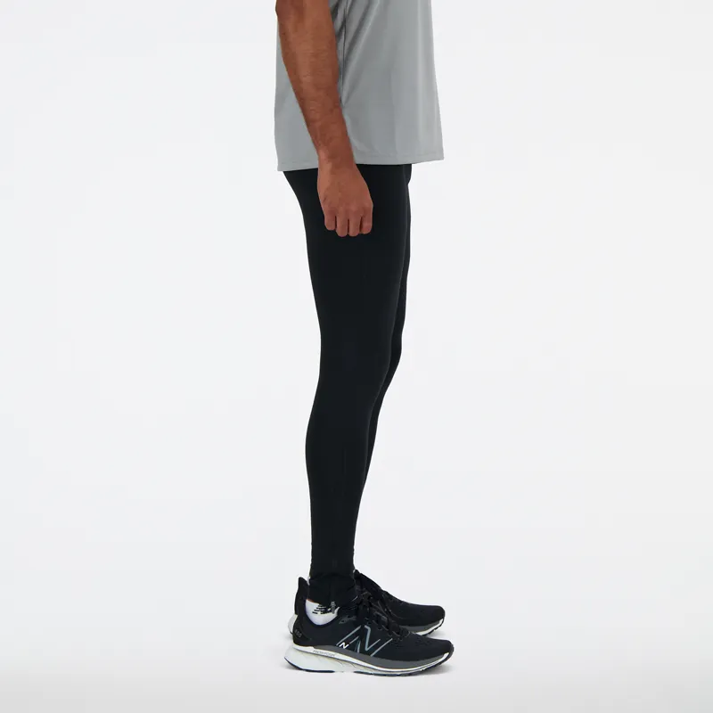 Calza Larga Running Hombre New Balance Sleek Tight Negra